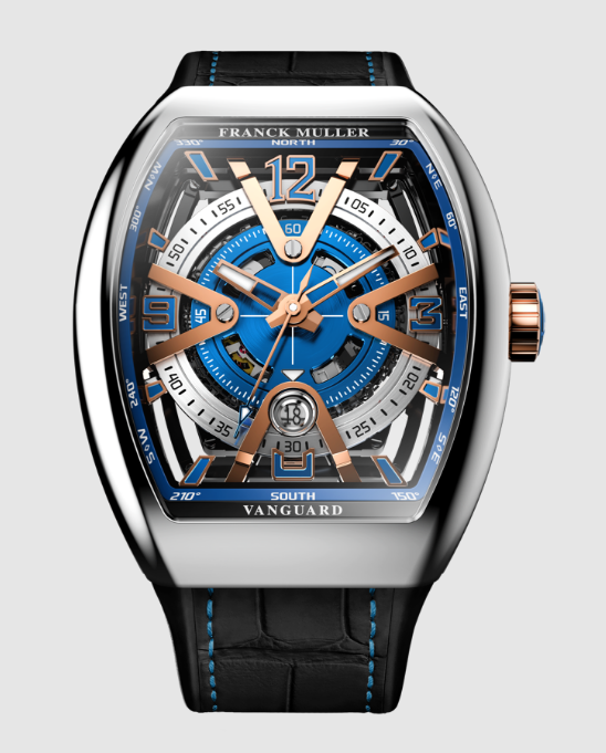Buy Franck Muller Vanguard Vector Skeleton Replica Watch for sale Cheap Price V43 SC DT SQT VECTOR STG OG (BL) Buy Franck Muller Vanguard Vector Skeleton Replica Watch for sale Cheap Price V43 SC DT SQT VECTOR STG OG (BL)